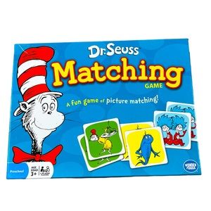 New Dr. Seuss Matching Game 3+